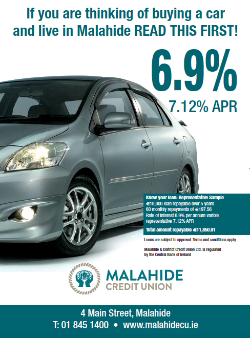 New Car Loan Rate – Malahide & District Credit Union